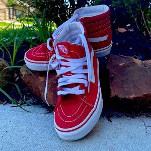 Red Vans!!!! 🎈🎈🎈